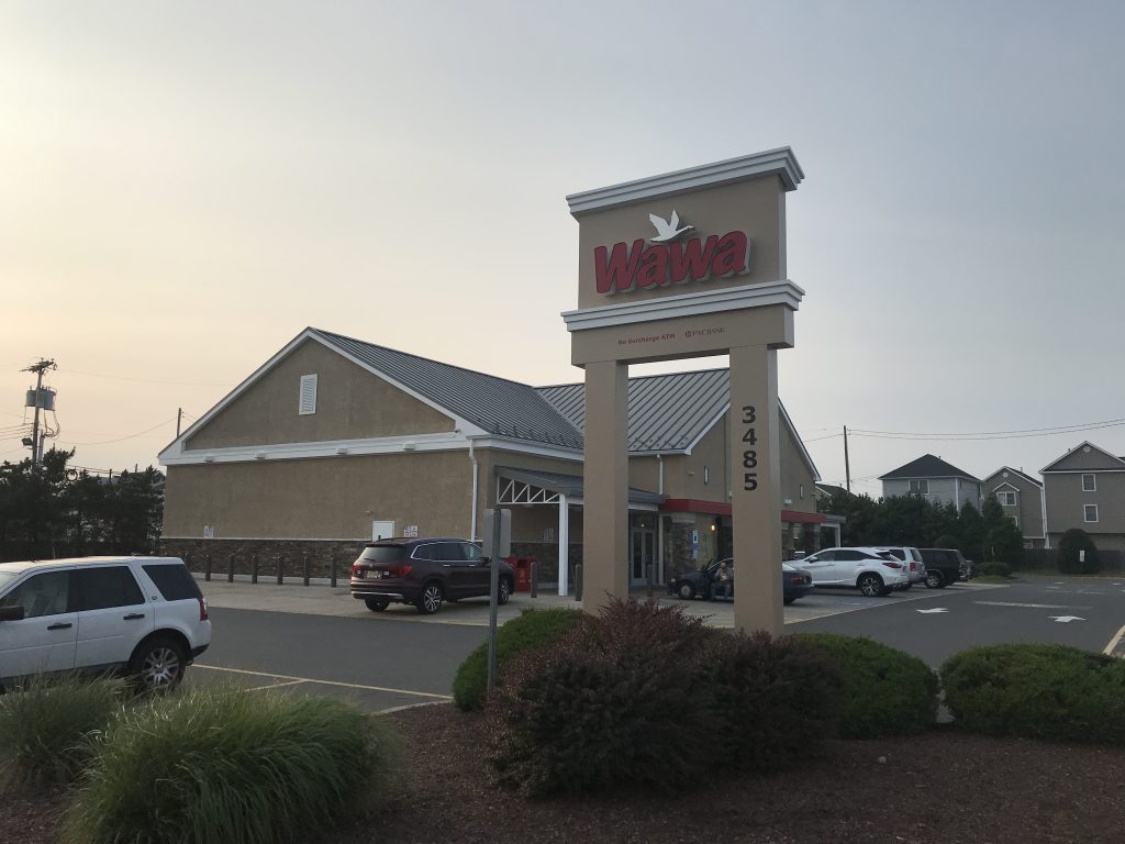 The Wawa store in Toms River's Chadwick Beach neighborhood. (Photo: Daniel Nee)