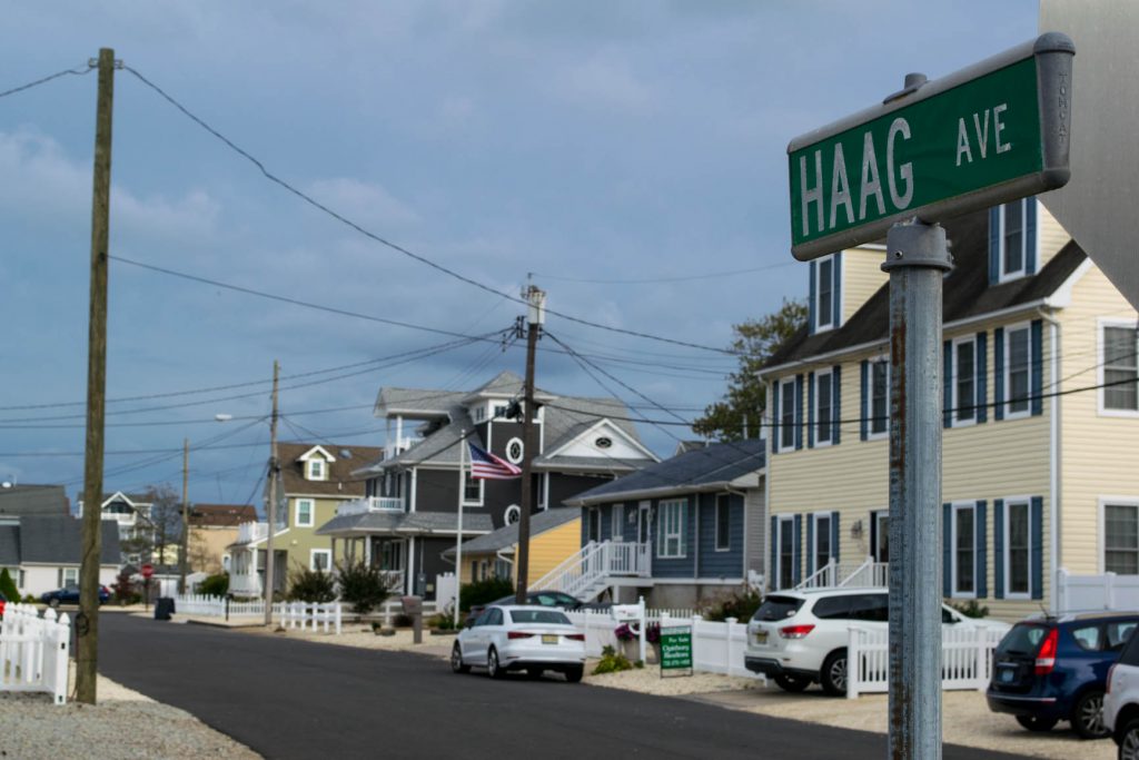 An area of Ortley Beach that is seeking to become part of Lavallette, Oct. 2019. (Photo: Daniel Nee)