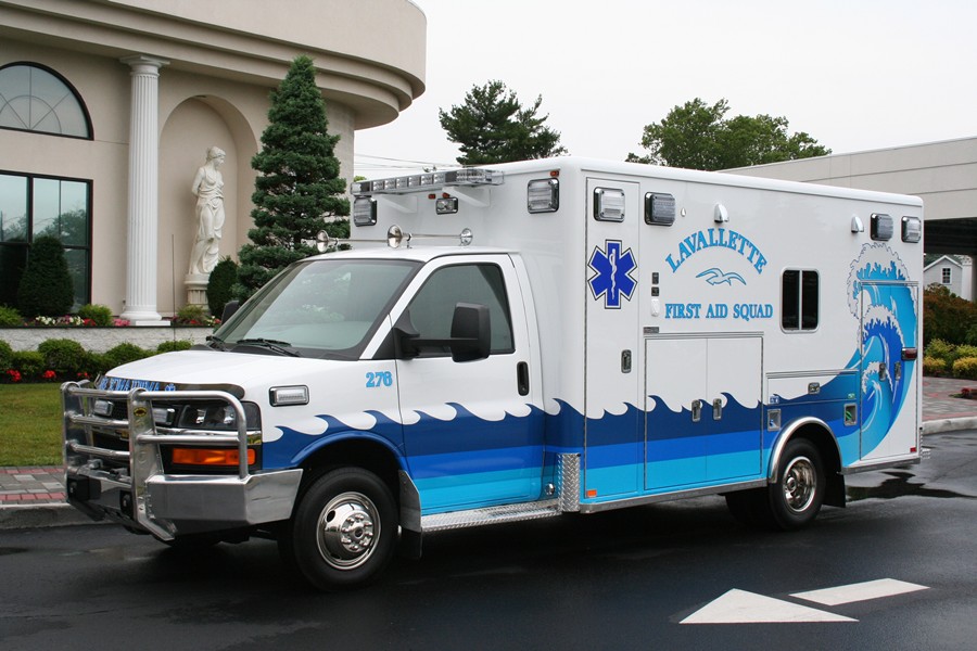 Lavallette First Aid Squad ambulance. (Photo: Lavallette First Aid/Facebook)