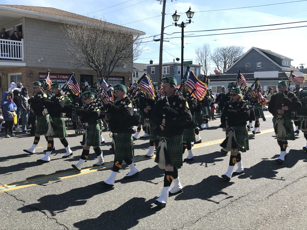 The 2020 Ocean County St. Patrick's Day Parade in Seaside Heights. (Photo: Daniel Nee)