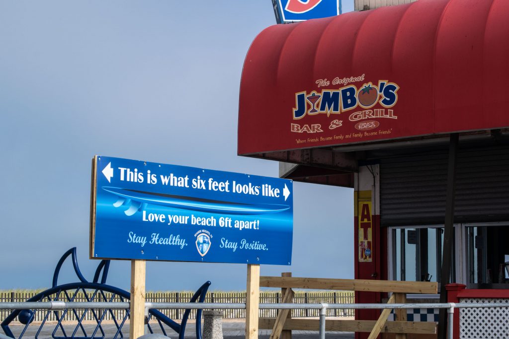Seaside Heights during the coronavirus pandemic, May 2020. (Photo: Daniel Nee)
