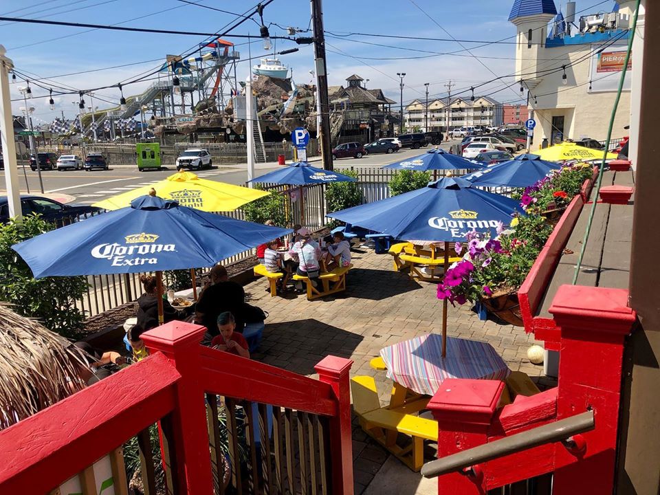 Seaside Heights bars and restaurants open for outdoor dining June 15, 2020. (Photo: Daniel Nee)