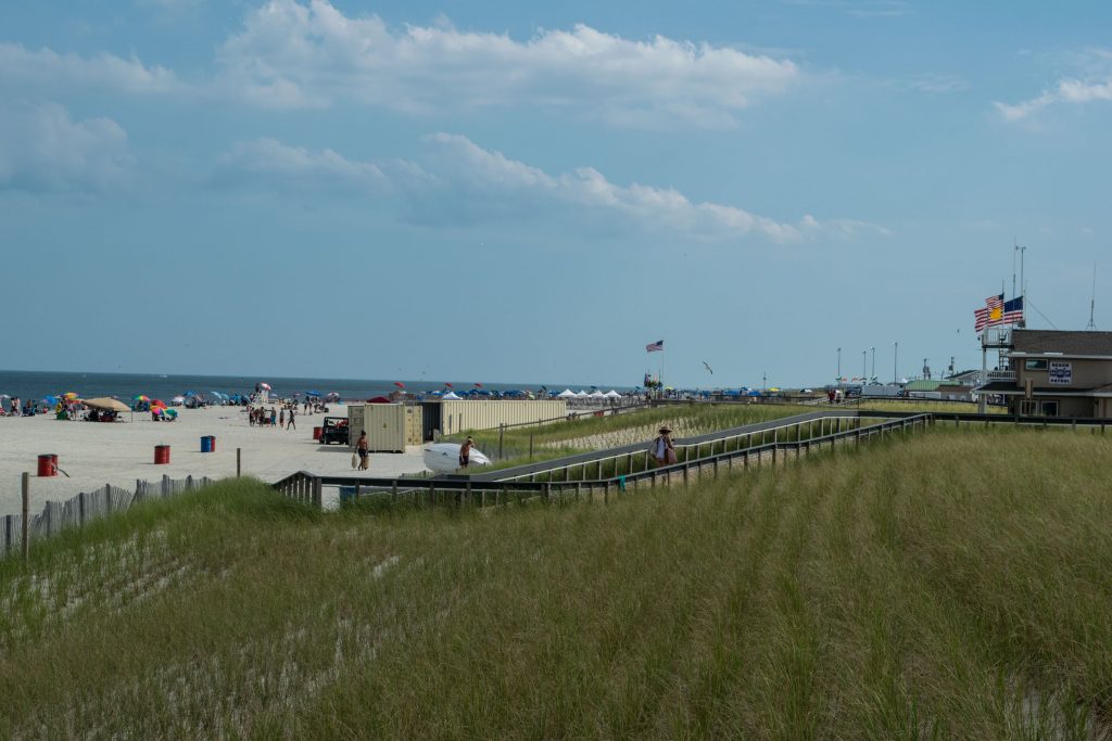 The Seaside Heights beachfront, July 2020. (Photo: Daniel Nee)