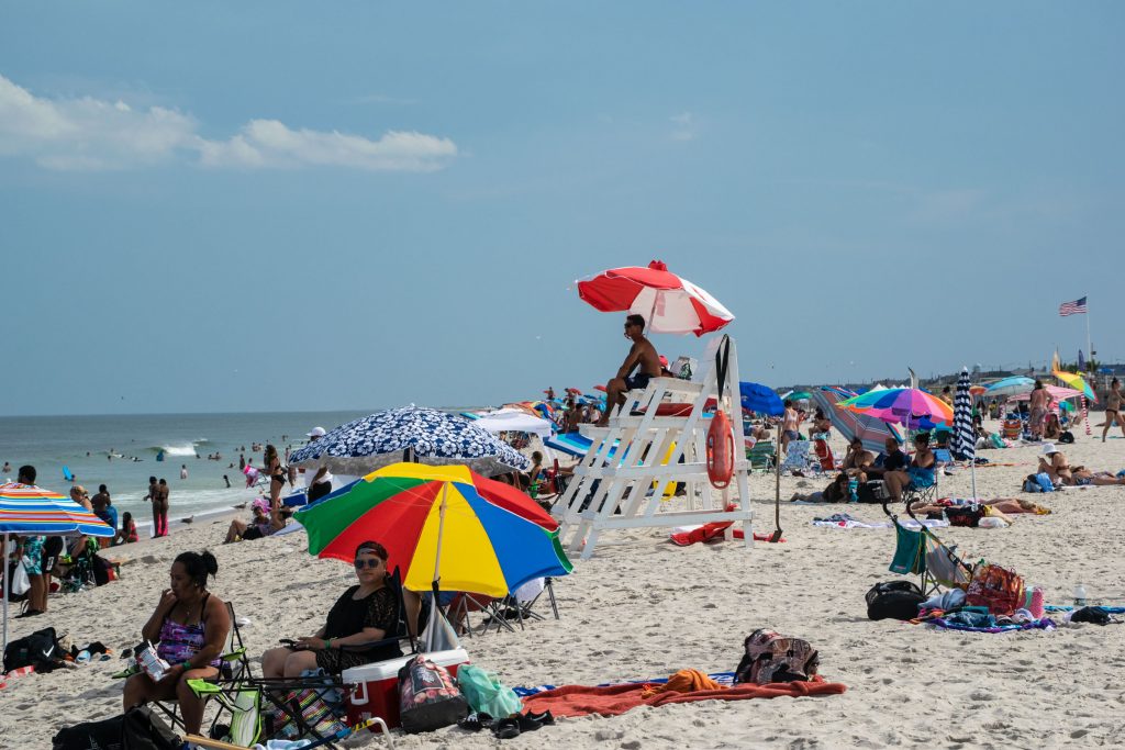 The Seaside Heights beachfront, July 2020. (Photo: Daniel Nee)