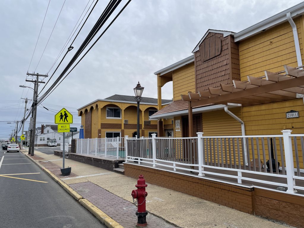 Quality Inn, Seaside Heights, N.J., proposed for demolition and replacement, Jan. 2021. (Photo: Daniel Nee)