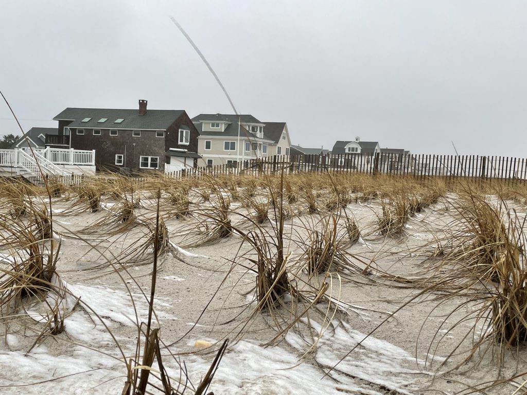 The Feb. 1-2 nor'easter rolls through, Feb. 1, 2021. (Photo: Daniel Nee)