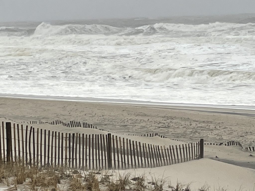 The Feb. 1-2 nor'easter rolls through, Feb. 1, 2021. (Photo: Daniel Nee)