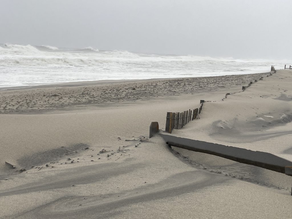 The Feb. 1-2 nor'easter rolls through, Feb. 1, 2021. (Photo: Daniel Nee)