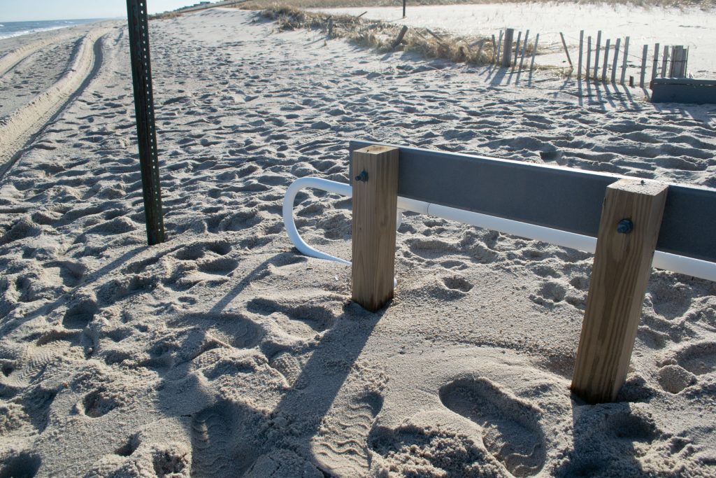 Brick Beach III following the Feb. 2021 nor'easter. (Photo: Daniel Nee)