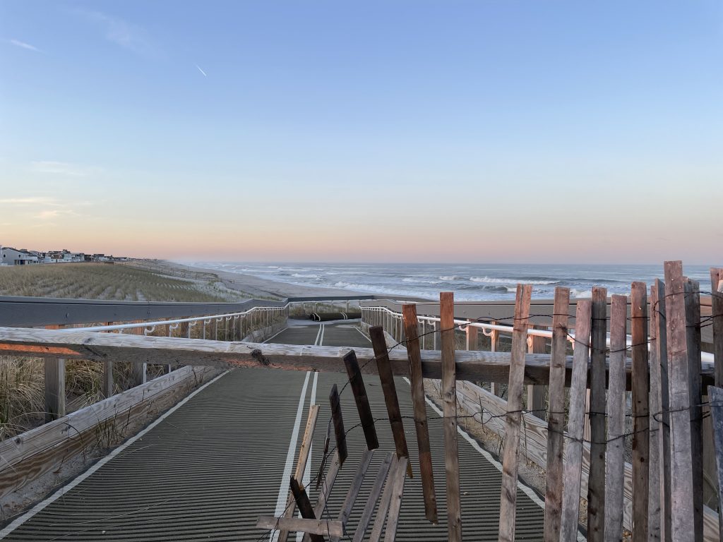 Damage in Ortley Beach left over from the Feb. 1-2, 2021 nor'easter, April 2021. (Photo: Daniel Nee)