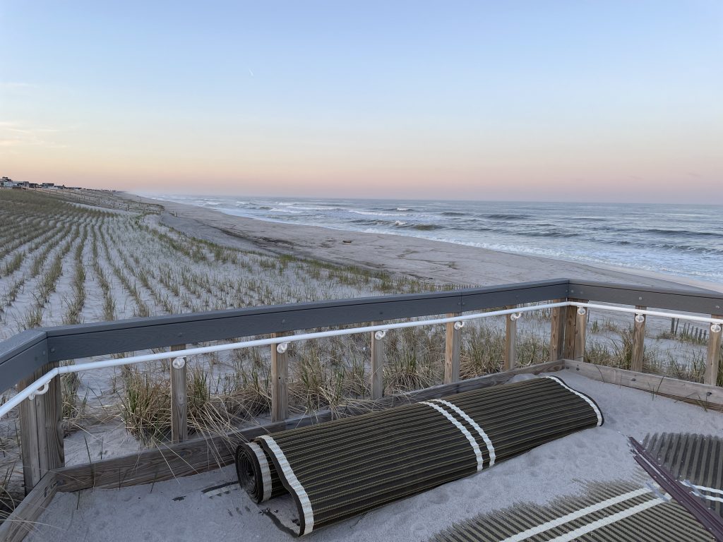 Damage in Ortley Beach left over from the Feb. 1-2, 2021 nor'easter, April 2021. (Photo: Daniel Nee)