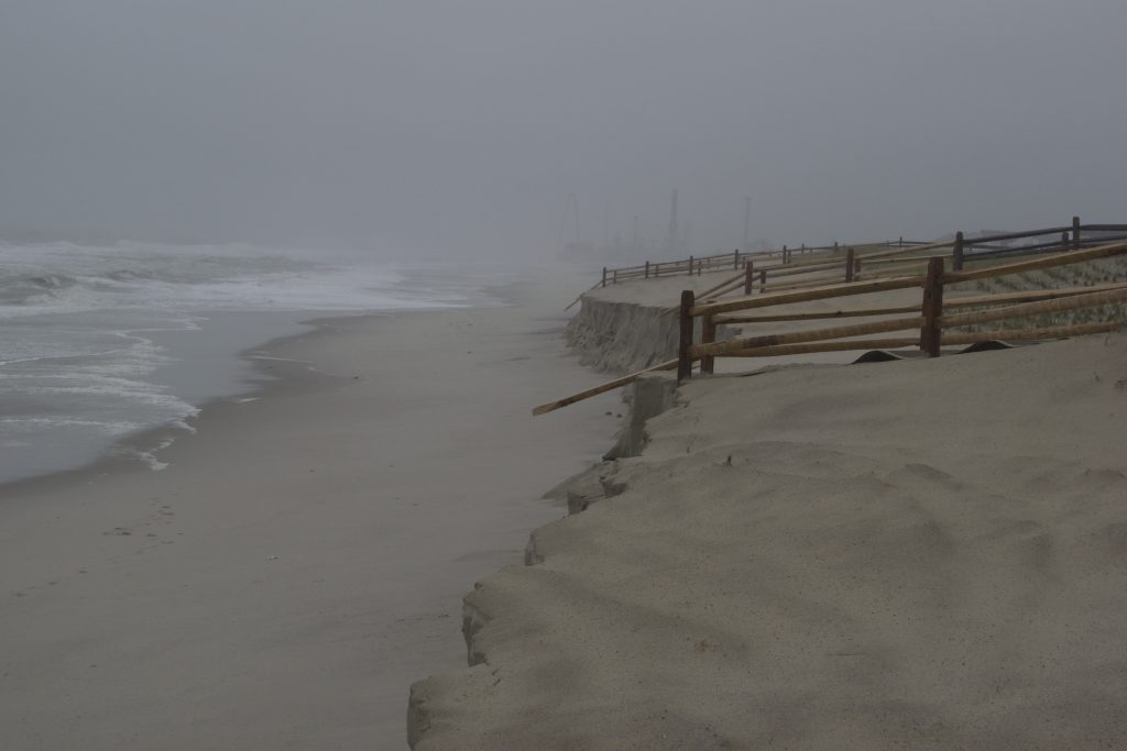 Ortley Beach suffers damage during the Memorial Day Weekend 2021 storm. (Photo: Daniel Nee)