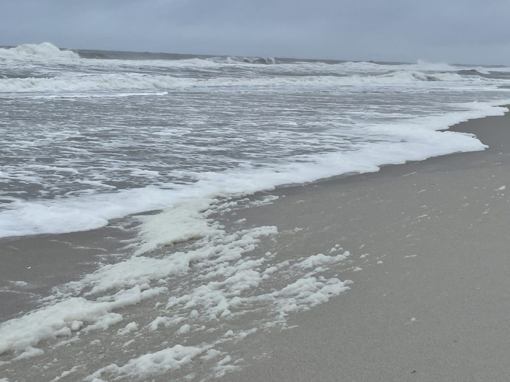 Ortley Beach suffers damage during the Memorial Day Weekend 2021 storm. (Photo: Daniel Nee)