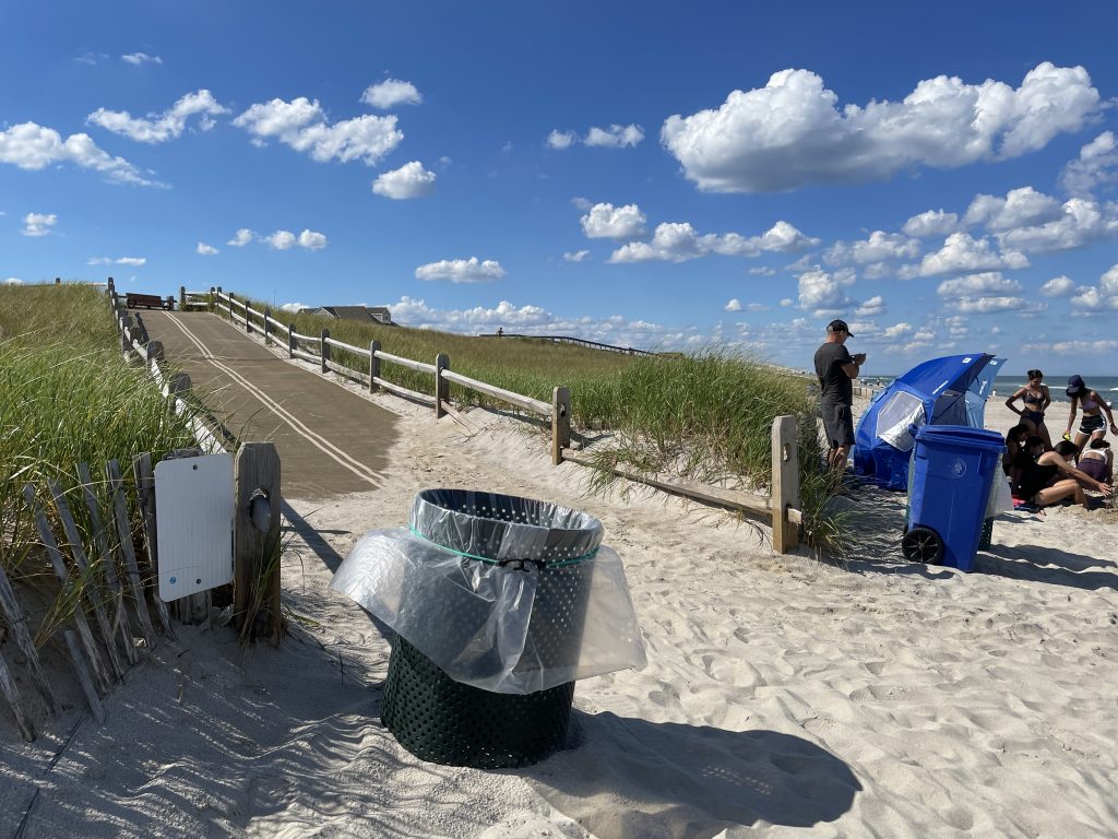 Ortley Beach following repairs, June 2021. (Photo: Daniel Nee)