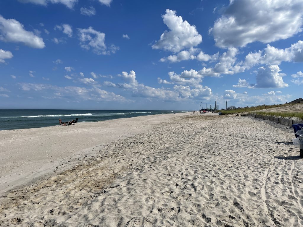 Ortley Beach following repairs, June 2021. (Photo: Daniel Nee)