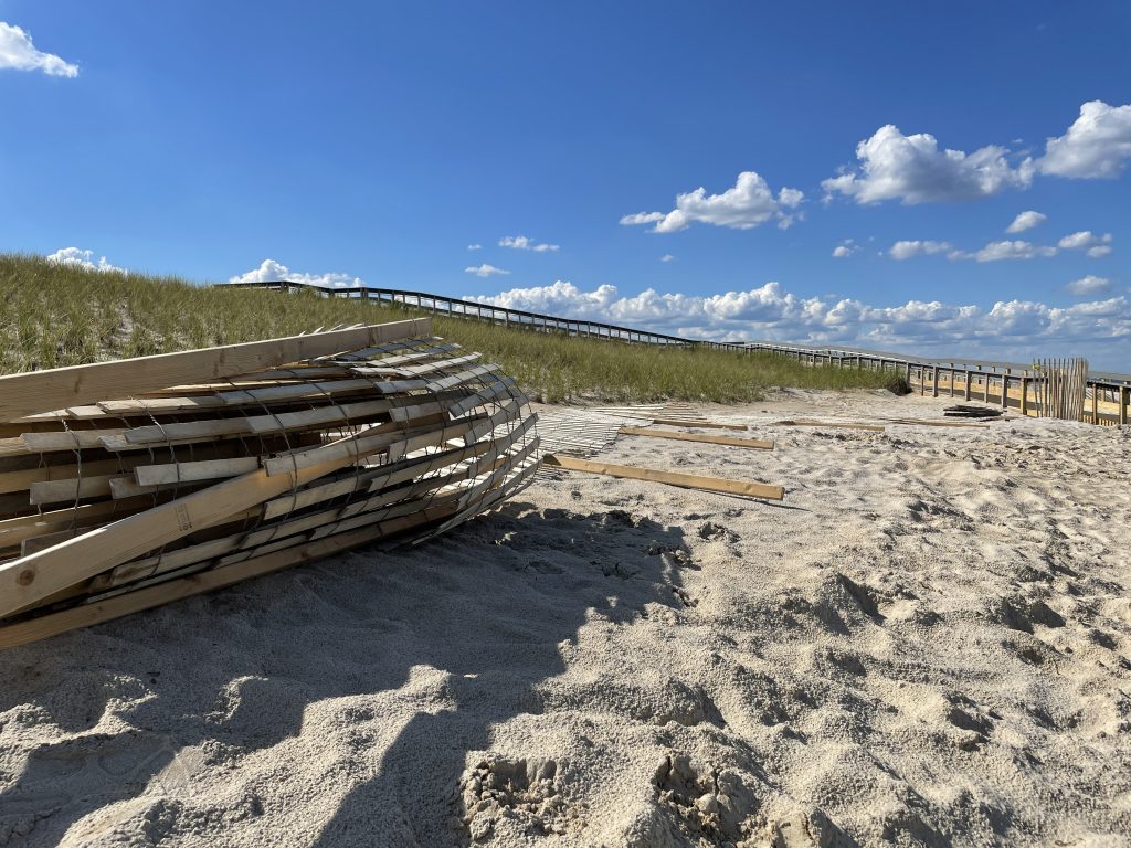Ortley Beach following repairs, June 2021. (Photo: Daniel Nee)