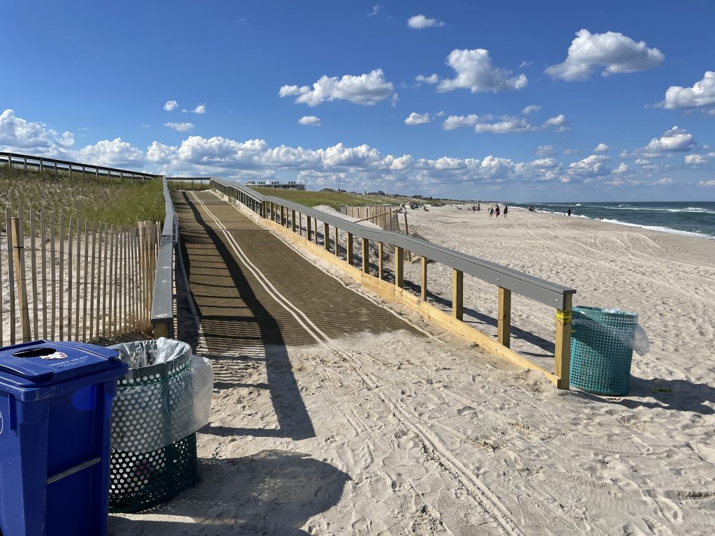 Ortley Beach following repairs, June 2021. (Photo: Daniel Nee)