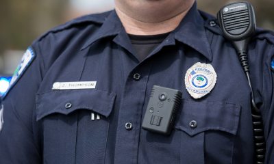 Body cameras worn by North Charleston, S.C. police. (Credit: Ryan Johnson/ Wikimedia)