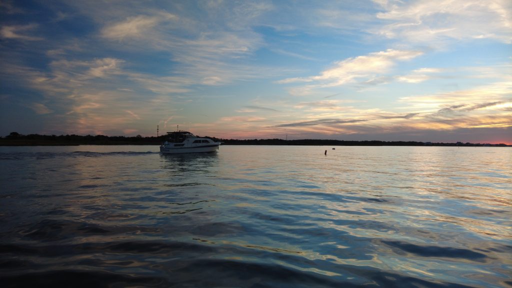 A stunning sunset on Barnegat Bay, Sept. 25, 2021. (Photo: Daniel Nee)