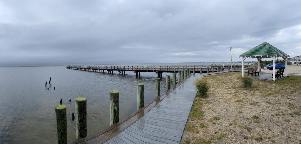 The area of the 14th Avenue Pier in Seaside Park, with a view of the south side. (Photo: Daniel Nee)