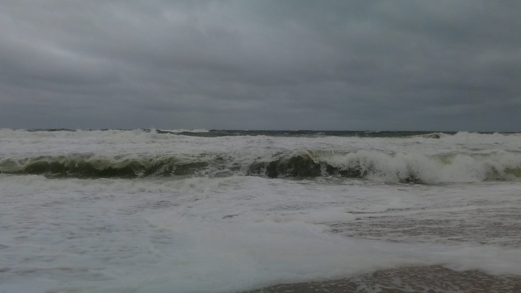 Wind and tide whipped up by the Oct. 29, 2021 nor'easter. (Photo: Daniel Nee)