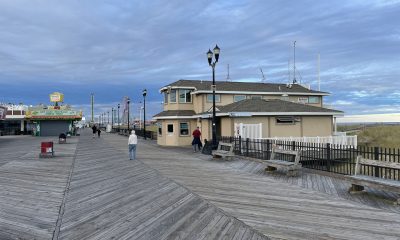 The Seaside Heights lifeguard headquarters building, Oct. 2021. (Photo: Daniel Nee)