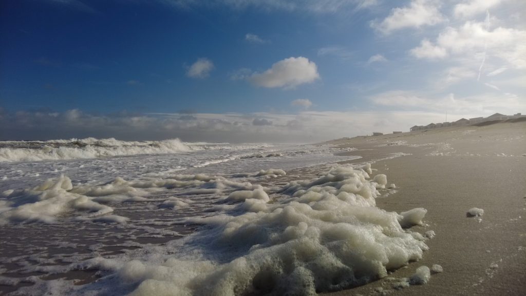 Rough surf at Manasquan Inlet, Oct. 11, 2021. (Photo: Daniel Nee)