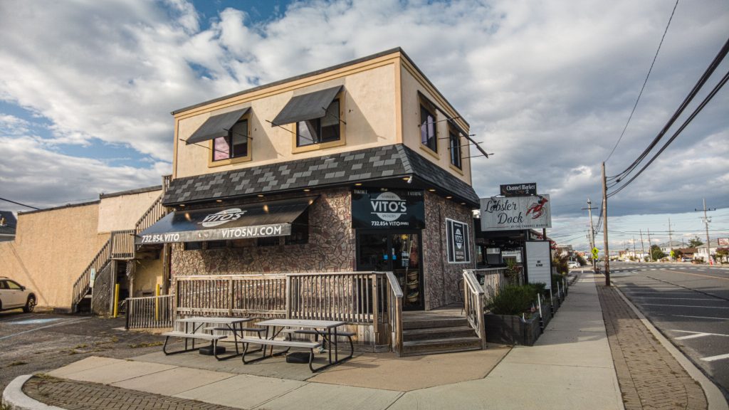 The former Capriccio by the Sea restaurant, Ortley Beach and Lavallette, N.J., Oct. 2021. (Photo: Daniel Nee)