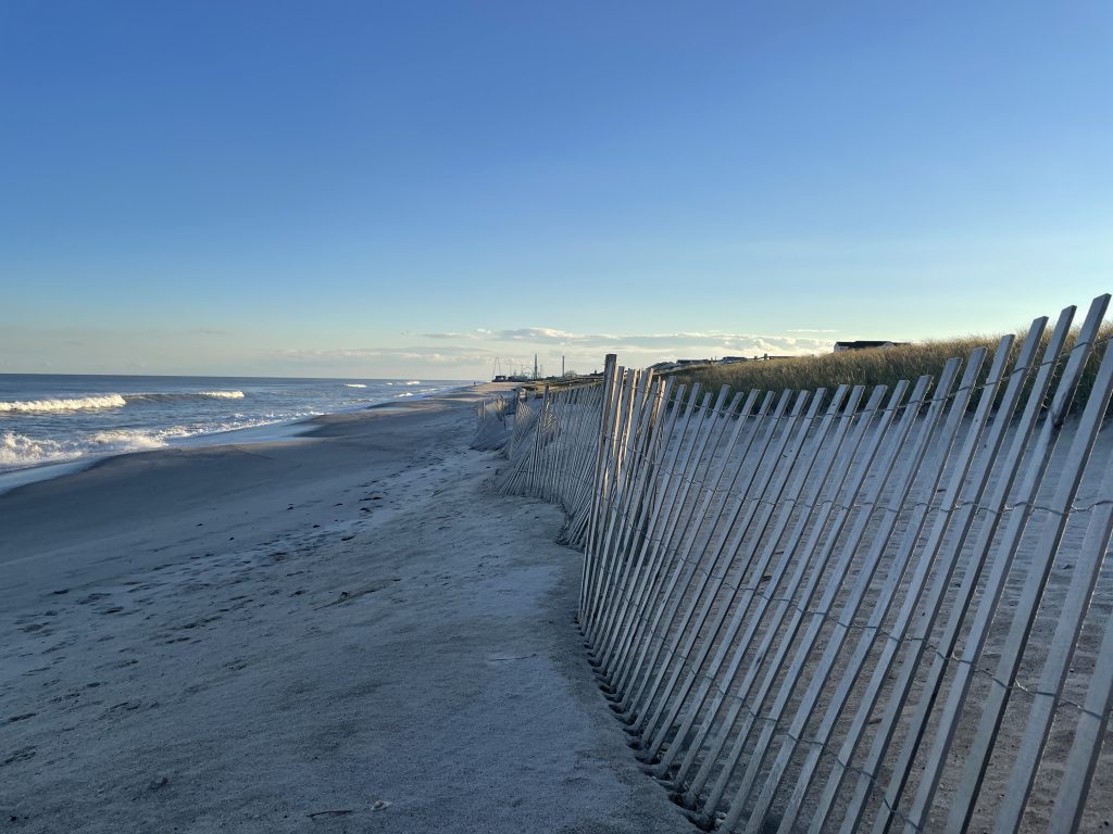 Erosion and damage in Ortley Beach following the Oct. 2021 nor'easters. (Photo: Daniel Nee)