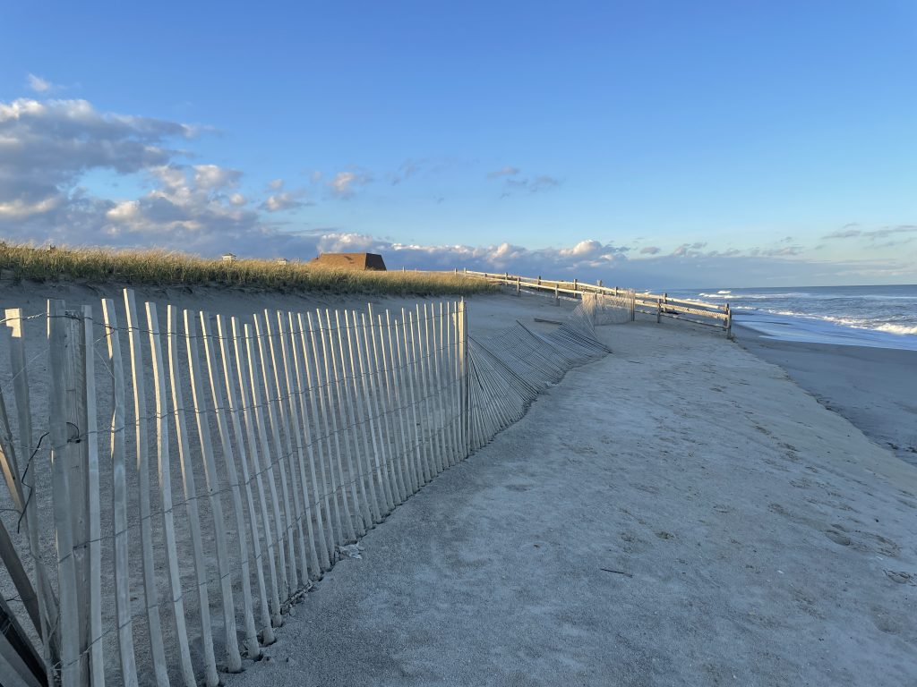 Erosion and damage in Ortley Beach following the Oct. 2021 nor'easters. (Photo: Daniel Nee)