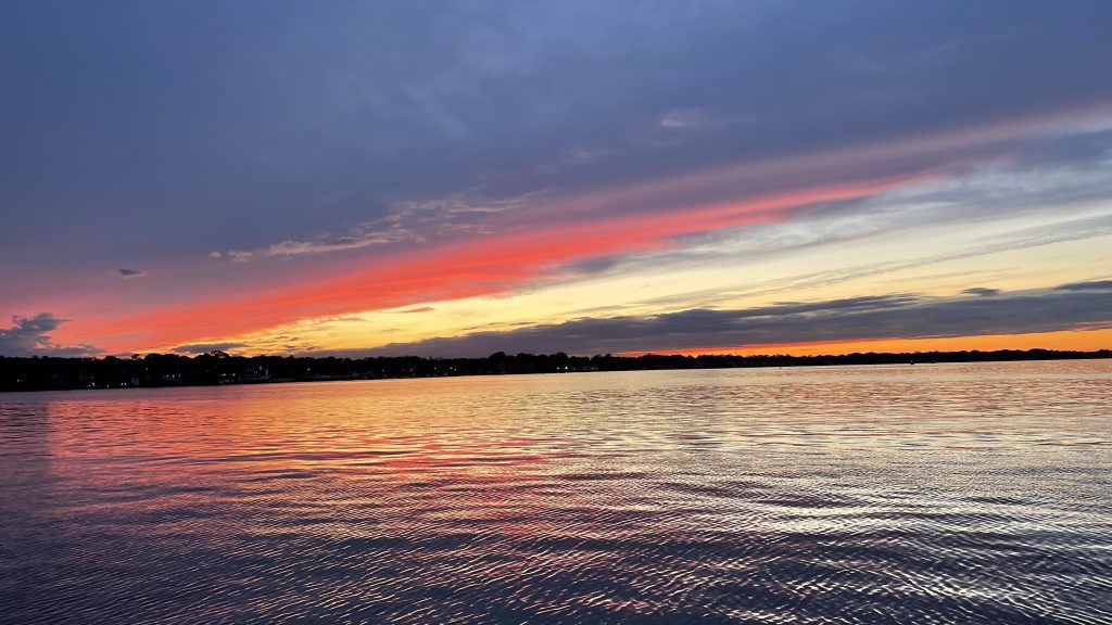Spectacular views on Barnegat Bay, Nov. 4, 2021. (Photo: Daniel Nee)