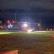 A medevac helicopter takes an assault victim to a hospital in Seaside Park, Nov. 2021. (Photo: SSP PD)