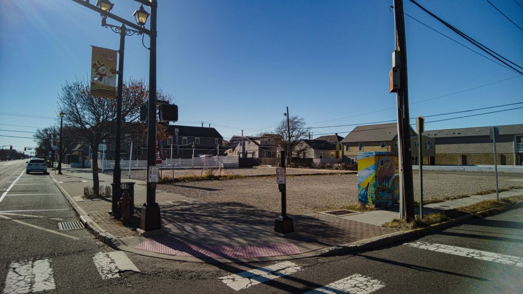 The property at 717 Boulevard, proposed for residential development. (Photo: Daniel Nee)