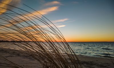 Warm skies on a cold night, Dec. 19. 2021, in Lavallette, N.J. (Photo: Daniel Nee)