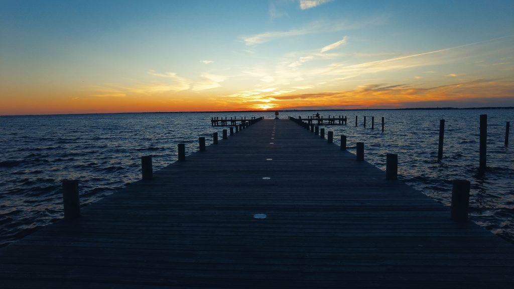 Sunset on Barnegat Bay, Jan. 27, 2022. (Photo: Daniel Nee)