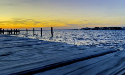 Sunset on Barnegat Bay, Jan. 27, 2022. (Photo: Daniel Nee)