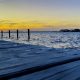 Sunset on Barnegat Bay, Jan. 27, 2022. (Photo: Daniel Nee)