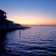 The sun sets over Barnegat Bay in the Ocean Beach Shores neighborhood of Toms River, Feb. 11, 2022. (Photo: Daniel Nee)