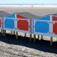 Beach locker boxes manufactured in a job training program with the New Jersey Department of Corrections. (Photo: Wildwood Crest Borough)