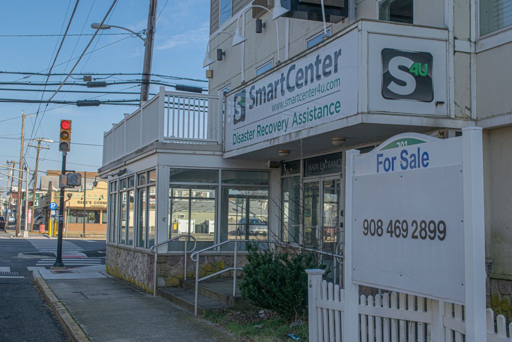 Properties selected for an investigation into redevelopment declaration, Seaside Heights, March 2022. (Photo: Daniel Nee)