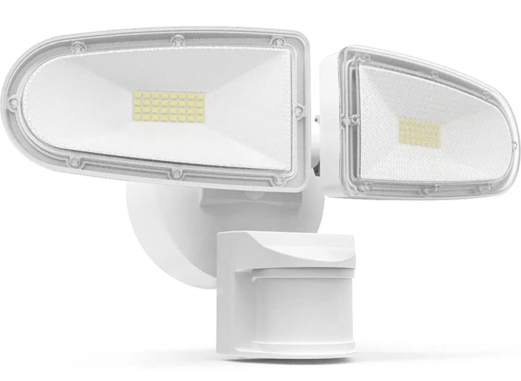 An LED floodlight. (Credit: Wayfair)