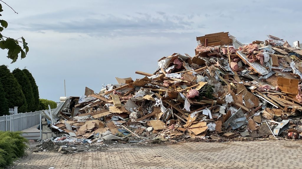 The property formerly occupied by the home of actor Joe Pesci, Lavallette, May 2022. (Photo: Daniel Nee)