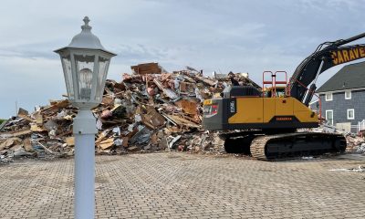 The property formerly occupied by the home of actor Joe Pesci, Lavallette, May 2022. (Photo: Daniel Nee)