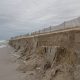 Beach erosion and damage in Ortley Beach following the Mothers' Day nor'easter, May 2022. (Photo: Daniel Nee)