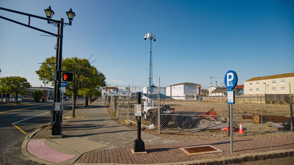 The state of the 'steel structure' property, May 2022. (Photo: Daniel Nee)