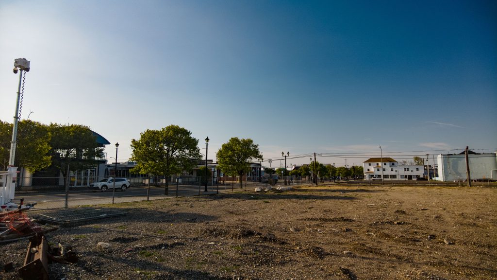 The state of the 'steel structure' property, May 2022. (Photo: Daniel Nee)