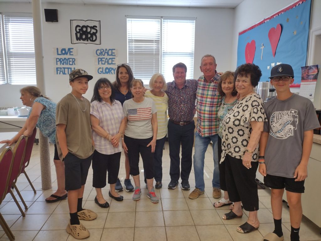 Volunteers at the Union Church of Lavallette's annual pancake breakfast. (Photo: Anita Zalom)