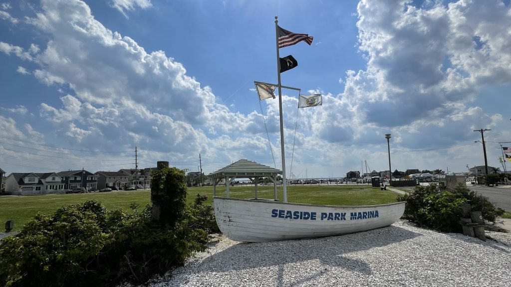 The J Street Marina in Seaside Park, June 2022. (Photo: Daniel Nee)
