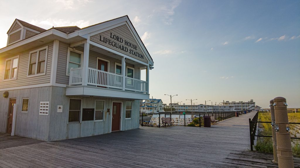 Lord House lifeguard station, Ortley Beach, N.J., June 2022. (Photo: Daniel Nee)