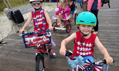 The 2022 Lavallette Patriotic Bike Parade. (Photo: Anita Zalom)